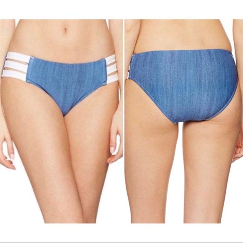 ‎Seafolly Hipster Bikini Bottom Block Party Swim